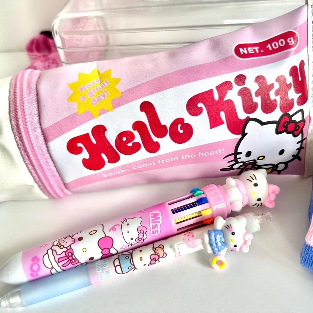 💖(HK327) Hello Kitty Adorable 7-Piece Cozy Plush Purse Bundle! - Picture 6 of 9